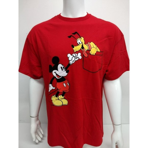 Disney's Mickey Mouse and Pluto T shirt Adult Unisex Size 2X - Picture 7 of 7